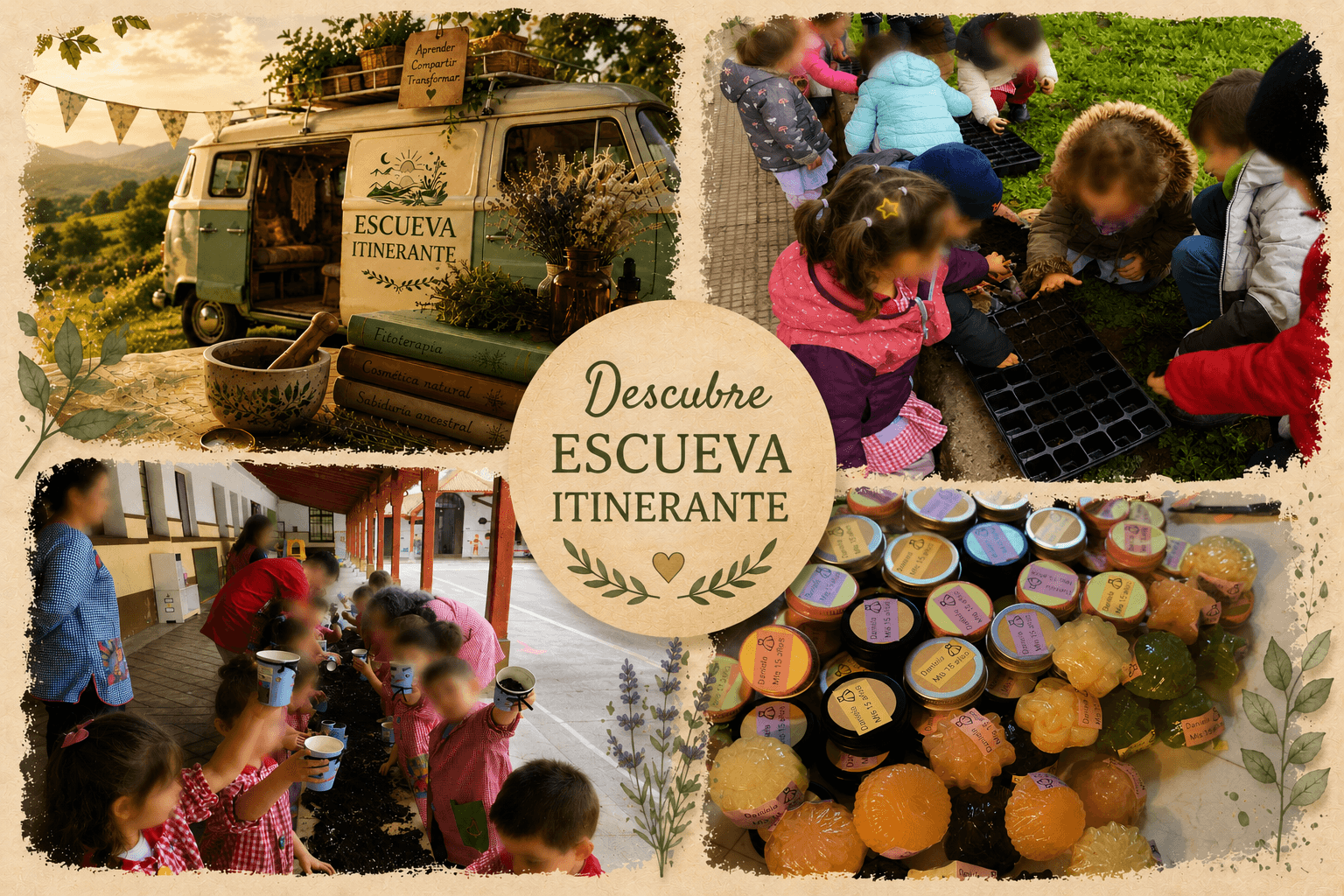 Experiencias ESCUEVA para empresas, centros educativos y eventos