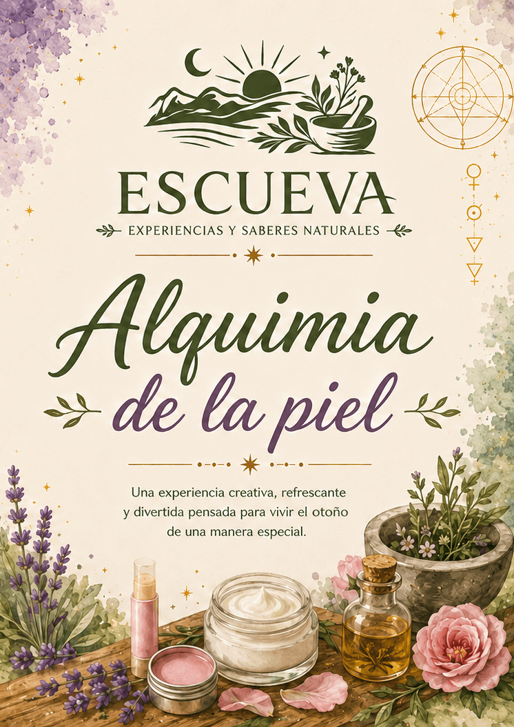 Taller de cosmética natural de ESCUEVA